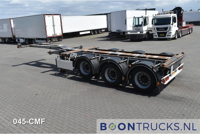 D-Tec FLEXITRAILER | 2x20-30-40-45ft HC * 2x EXTENDABLE * LIFT AXLE * NL TRAILER - Container/ Wechselfahrgestell Auflieger: das Bild 3 D-Tec FLEXITRAILER | 2x20-30-40-45ft HC * 2x EXTENDABLE * LIFT AXLE * NL TRAILER - Container/ Wechselfahrgestell Auflieger: das Bild 3