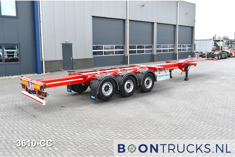 D-Tec FLEXITRAILER | 2x20-30-40-45ft HC * 2x LIFT AXLE * 2x EXTENDABLE * DISC BRAKES - Container/ Wechselfahrgestell Auflieger: das Bild 2 D-Tec FLEXITRAILER | 2x20-30-40-45ft HC * 2x LIFT AXLE * 2x EXTENDABLE * DISC BRAKES - Container/ Wechselfahrgestell Auflieger: das Bild 2