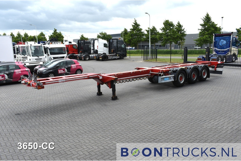 D-Tec FLEXITRAILER | 2x20-30-40-45ft HC * 2x LIFT AXLE * 2x EXTENDABLE * MOT 11-2025 - Container/ Wechselfahrgestell Auflieger: das Bild 5 D-Tec FLEXITRAILER | 2x20-30-40-45ft HC * 2x LIFT AXLE * 2x EXTENDABLE * MOT 11-2025 - Container/ Wechselfahrgestell Auflieger: das Bild 5