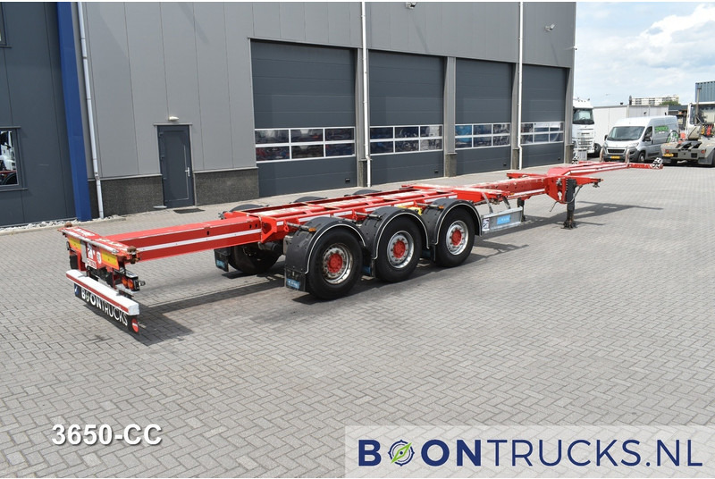D-Tec FLEXITRAILER | 2x20-30-40-45ft HC * 2x LIFT AXLE * 2x EXTENDABLE * MOT 11-2025 - Container/ Wechselfahrgestell Auflieger: das Bild 2 D-Tec FLEXITRAILER | 2x20-30-40-45ft HC * 2x LIFT AXLE * 2x EXTENDABLE * MOT 11-2025 - Container/ Wechselfahrgestell Auflieger: das Bild 2