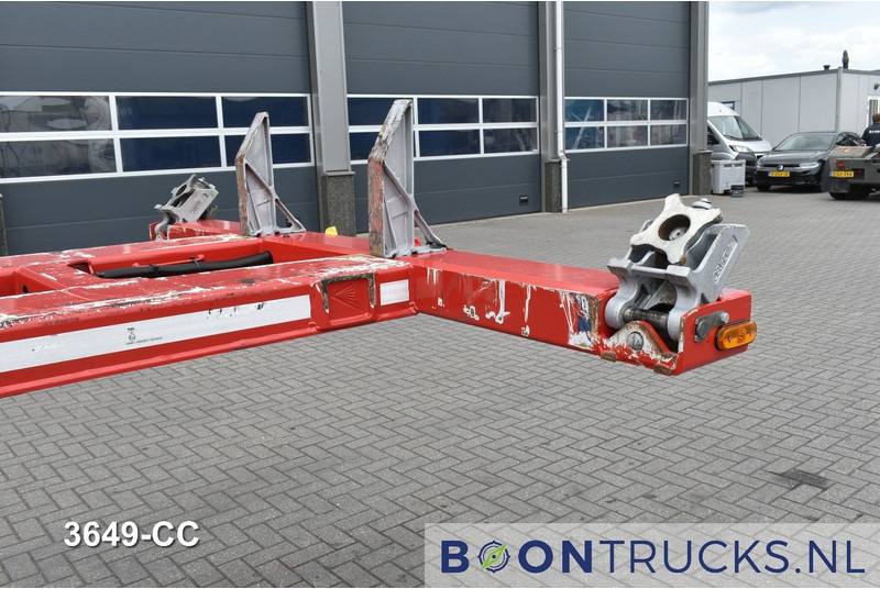 Container/ Wechselfahrgestell Auflieger D-Tec FLEXITRAILER | 2x20-30-40-45ft HC * 2x LIFT AXLE * 2x EXTENDABLE * NL TRAILER * APK 09-2026: das Bild 9