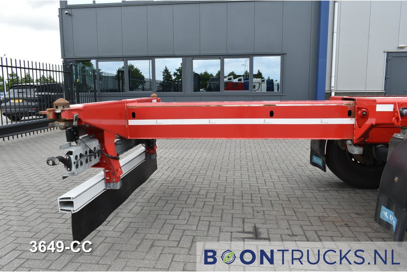 Container/ Wechselfahrgestell Auflieger D-Tec FLEXITRAILER | 2x20-30-40-45ft HC * 2x LIFT AXLE * 2x EXTENDABLE * NL TRAILER * APK 09-2026: das Bild 13