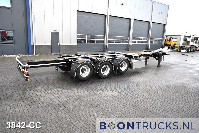 D-Tec FLEXITRAILER | 2x20-30-40-45ft HC * 2x LIFT AXLE * 3x EXTENDABLE * ADR * APK 10-2026 * NL TRAILER - Container/ Wechselfahrgestell Auflieger: das Bild 2 D-Tec FLEXITRAILER | 2x20-30-40-45ft HC * 2x LIFT AXLE * 3x EXTENDABLE * ADR * APK 10-2026 * NL TRAILER - Container/ Wechselfahrgestell Auflieger: das Bild 2