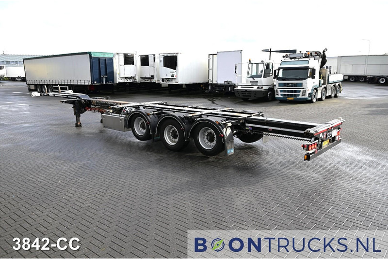 D-Tec FLEXITRAILER | 2x20-30-40-45ft HC * 2x LIFT AXLE * 3x EXTENDABLE * ADR * APK 10-2026 * NL TRAILER - Container/ Wechselfahrgestell Auflieger: das Bild 3 D-Tec FLEXITRAILER | 2x20-30-40-45ft HC * 2x LIFT AXLE * 3x EXTENDABLE * ADR * APK 10-2026 * NL TRAILER - Container/ Wechselfahrgestell Auflieger: das Bild 3