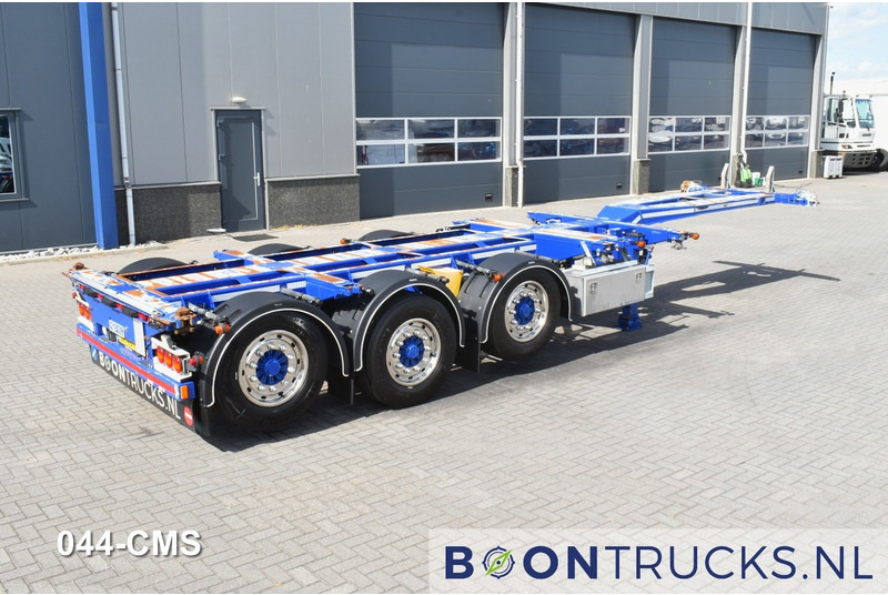D-Tec FLEXITRAILER | 2x20-30-40-45ft HC * 2x LIFT AXLE * BPW/DISC * 3x EXT * NL TRAILER * APK 05-2026 - Container/ Wechselfahrgestell Auflieger: das Bild 1 D-Tec FLEXITRAILER | 2x20-30-40-45ft HC * 2x LIFT AXLE * BPW/DISC * 3x EXT * NL TRAILER * APK 05-2026 - Container/ Wechselfahrgestell Auflieger: das Bild 1