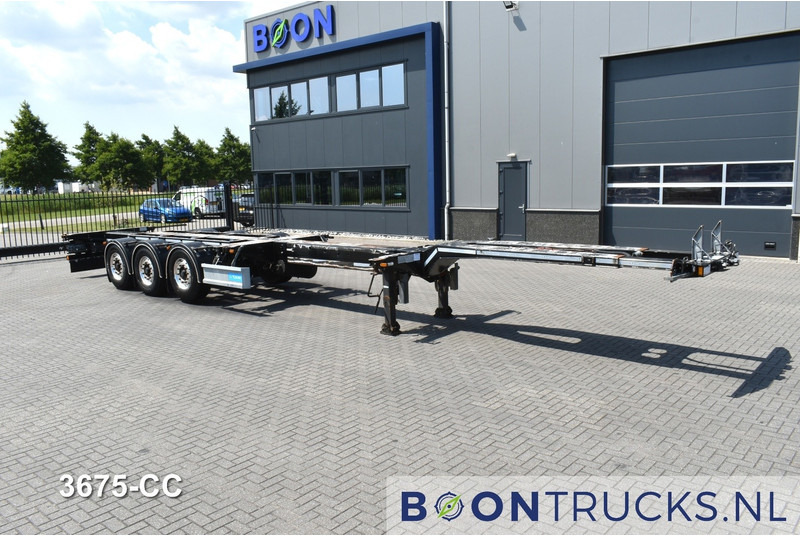 D-Tec FLEXITRAILER | 2x20-30-40-45ft HC * BPW / DISC * ALCOA * 3x EXTENDABLE - Container/ Wechselfahrgestell Auflieger: das Bild 4 D-Tec FLEXITRAILER | 2x20-30-40-45ft HC * BPW / DISC * ALCOA * 3x EXTENDABLE - Container/ Wechselfahrgestell Auflieger: das Bild 4