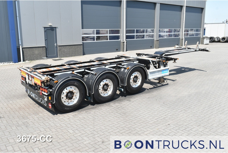 D-Tec FLEXITRAILER | 2x20-30-40-45ft HC * BPW / DISC * ALCOA * 3x EXTENDABLE - Container/ Wechselfahrgestell Auflieger: das Bild 1 D-Tec FLEXITRAILER | 2x20-30-40-45ft HC * BPW / DISC * ALCOA * 3x EXTENDABLE - Container/ Wechselfahrgestell Auflieger: das Bild 1