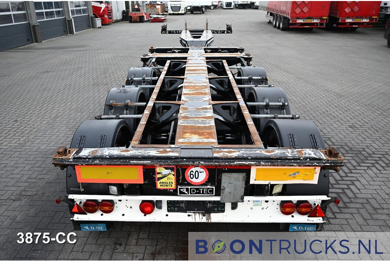 Container/ Wechselfahrgestell Auflieger D-Tec FLEXITRAILER LS | 2x20-30-40-45ft HC * 2x LIFTAS * BPW / SCHIJF * APK 01-2027: das Bild 6 Container/ Wechselfahrgestell Auflieger D-Tec FLEXITRAILER LS | 2x20-30-40-45ft HC * 2x LIFTAS * BPW / SCHIJF * APK 01-2027: das Bild 6