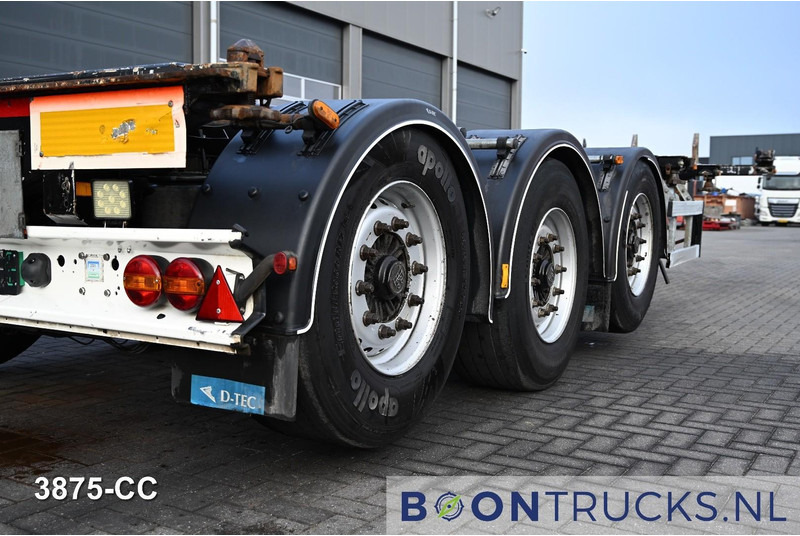 Container/ Wechselfahrgestell Auflieger D-Tec FLEXITRAILER LS | 2x20-30-40-45ft HC * 2x LIFTAS * BPW / SCHIJF * APK 01-2027: das Bild 14 Container/ Wechselfahrgestell Auflieger D-Tec FLEXITRAILER LS | 2x20-30-40-45ft HC * 2x LIFTAS * BPW / SCHIJF * APK 01-2027: das Bild 14