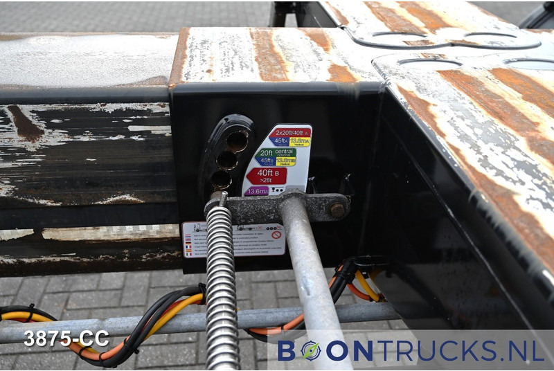 Container/ Wechselfahrgestell Auflieger D-Tec FLEXITRAILER LS | 2x20-30-40-45ft HC * 2x LIFTAS * BPW / SCHIJF * APK 01-2027: das Bild 10 Container/ Wechselfahrgestell Auflieger D-Tec FLEXITRAILER LS | 2x20-30-40-45ft HC * 2x LIFTAS * BPW / SCHIJF * APK 01-2027: das Bild 10