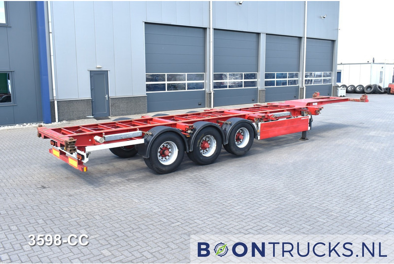 Groenewegen 40CC-12-27TUN | 2x20-30-40ft HC * LIFT AXLE * NL TRAILER - Container/ Wechselfahrgestell Auflieger: das Bild 1 Groenewegen 40CC-12-27TUN | 2x20-30-40ft HC * LIFT AXLE * NL TRAILER - Container/ Wechselfahrgestell Auflieger: das Bild 1