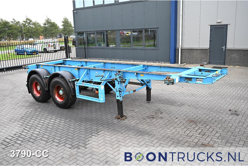 KOHLER CS 20/2 CHASSIS | 20ft * STEEL SUSPENSION * SAF / DRUM * 6x AVAILABLE - Container/ Wechselfahrgestell Auflieger: das Bild 3 KOHLER CS 20/2 CHASSIS | 20ft * STEEL SUSPENSION * SAF / DRUM * 6x AVAILABLE - Container/ Wechselfahrgestell Auflieger: das Bild 3