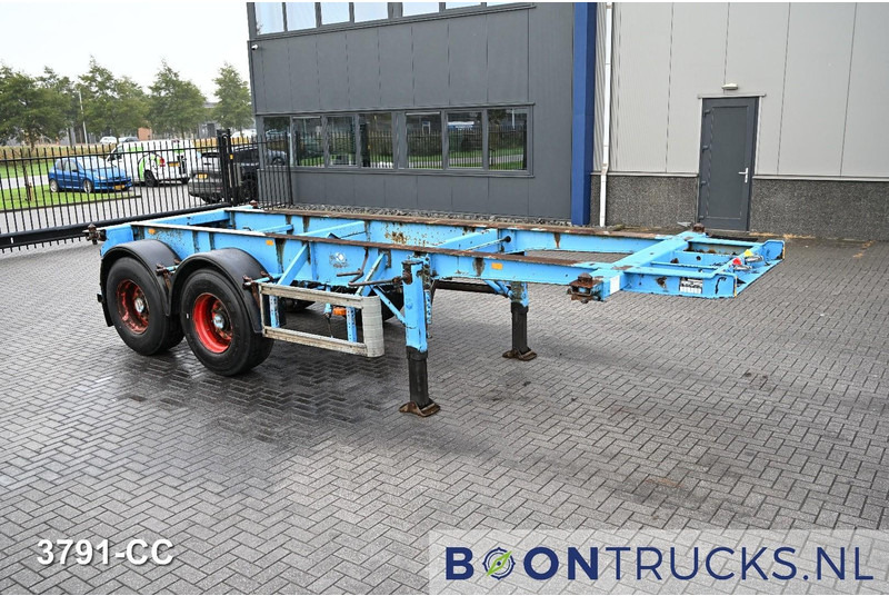 KOHLER CS 20/2 CHASSIS | 20ft * STEEL SUSPENSION * SAF / DRUM * 6x AVAILABLE - Container/ Wechselfahrgestell Auflieger: das Bild 4 KOHLER CS 20/2 CHASSIS | 20ft * STEEL SUSPENSION * SAF / DRUM * 6x AVAILABLE - Container/ Wechselfahrgestell Auflieger: das Bild 4