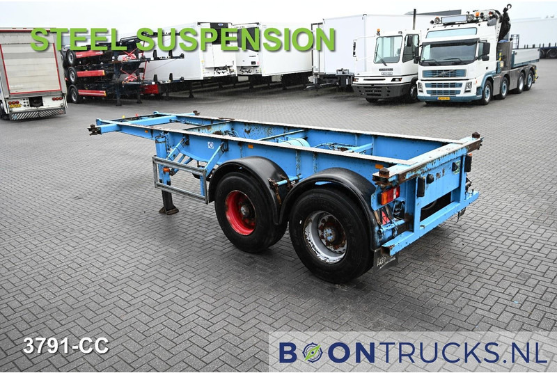 KOHLER CS 20/2 CHASSIS | 20ft * STEEL SUSPENSION * SAF / DRUM * 6x AVAILABLE - Container/ Wechselfahrgestell Auflieger: das Bild 2 KOHLER CS 20/2 CHASSIS | 20ft * STEEL SUSPENSION * SAF / DRUM * 6x AVAILABLE - Container/ Wechselfahrgestell Auflieger: das Bild 2