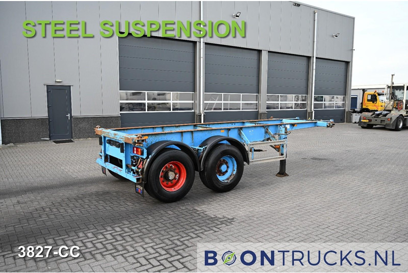 KOHLER CS 20/2 CHASSIS | 20ft * STEEL SUSPENSION * SAF / DRUM * 9x AVAILABLE - Container/ Wechselfahrgestell Auflieger: das Bild 1 KOHLER CS 20/2 CHASSIS | 20ft * STEEL SUSPENSION * SAF / DRUM * 9x AVAILABLE - Container/ Wechselfahrgestell Auflieger: das Bild 1