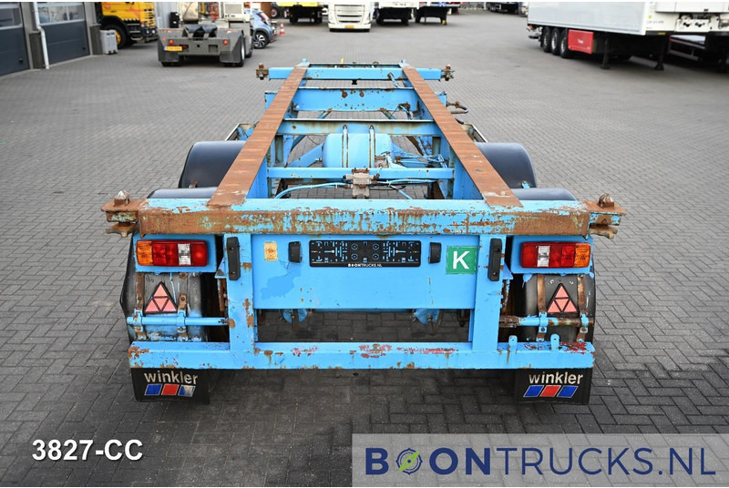 KOHLER CS 20/2 CHASSIS | 20ft * STEEL SUSPENSION * SAF / DRUM * 9x AVAILABLE - Container/ Wechselfahrgestell Auflieger: das Bild 5 KOHLER CS 20/2 CHASSIS | 20ft * STEEL SUSPENSION * SAF / DRUM * 9x AVAILABLE - Container/ Wechselfahrgestell Auflieger: das Bild 5