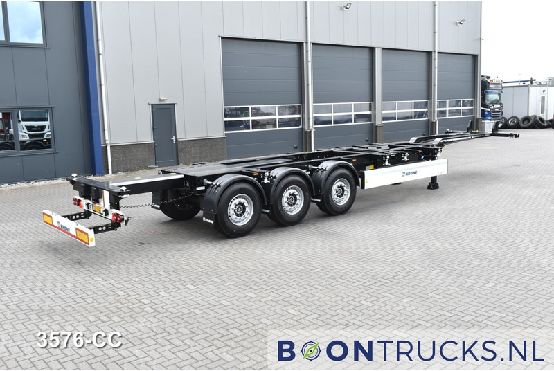 Krone SD BOX LINER NEW / UNREGISTERED | 2x20-40-45ft * LIFT AXLE * DISC BRAKES - Container/ Wechselfahrgestell Auflieger: das Bild 2 Krone SD BOX LINER NEW / UNREGISTERED | 2x20-40-45ft * LIFT AXLE * DISC BRAKES - Container/ Wechselfahrgestell Auflieger: das Bild 2