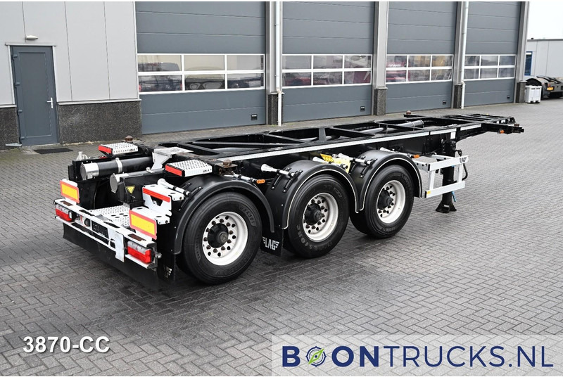 LAG O-3-CC TANK CHASSIS | 20t * 3250 Kg * ADR AT-FL-OX * BPW / DISC - Container/ Wechselfahrgestell Auflieger: das Bild 1 LAG O-3-CC TANK CHASSIS | 20t * 3250 Kg * ADR AT-FL-OX * BPW / DISC - Container/ Wechselfahrgestell Auflieger: das Bild 1