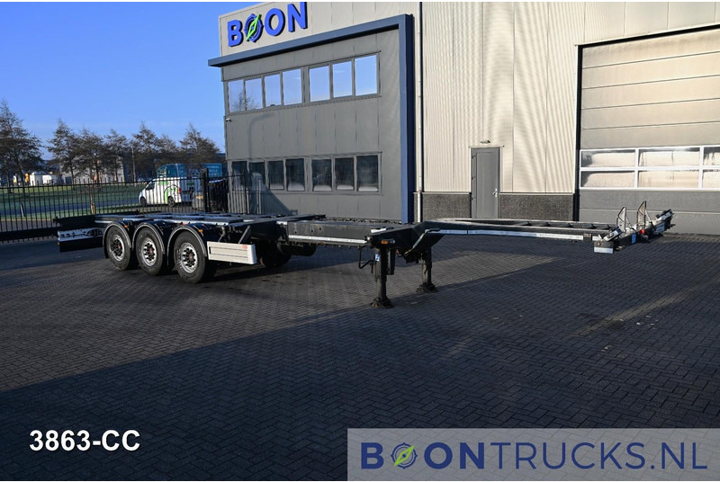 Pacton ET3 | 2x20-30-40-45ft HC * LIFT AXLE * 2x EXTENDABLE * NL TRAINER * APK 09-2026 - Container/ Wechselfahrgestell Auflieger: das Bild 4 Pacton ET3 | 2x20-30-40-45ft HC * LIFT AXLE * 2x EXTENDABLE * NL TRAINER * APK 09-2026 - Container/ Wechselfahrgestell Auflieger: das Bild 4