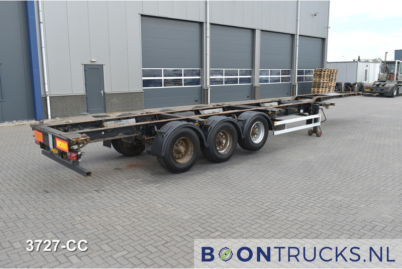Pacton T3-007 | 2x20-40-45ft HC * FIXED CHASSIS * LIFT AXLE * NL TRAILER - Container/ Wechselfahrgestell Auflieger: das Bild 1 Pacton T3-007 | 2x20-40-45ft HC * FIXED CHASSIS * LIFT AXLE * NL TRAILER - Container/ Wechselfahrgestell Auflieger: das Bild 1