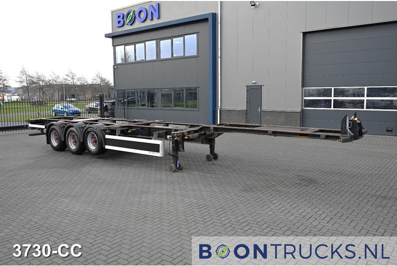 Pacton T3-007 2x20-40-45ft HC * LIFT AXLE * BPW * NL TRAILER - Container/ Wechselfahrgestell Auflieger: das Bild 3 Pacton T3-007 2x20-40-45ft HC * LIFT AXLE * BPW * NL TRAILER - Container/ Wechselfahrgestell Auflieger: das Bild 3