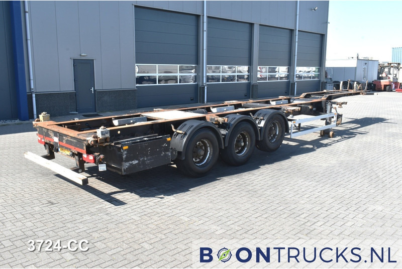 Pacton T3-007 | 2x20-40-45ft HC * LIFT AXLE * BPW * NL TRAILER - Container/ Wechselfahrgestell Auflieger: das Bild 1 Pacton T3-007 | 2x20-40-45ft HC * LIFT AXLE * BPW * NL TRAILER - Container/ Wechselfahrgestell Auflieger: das Bild 1