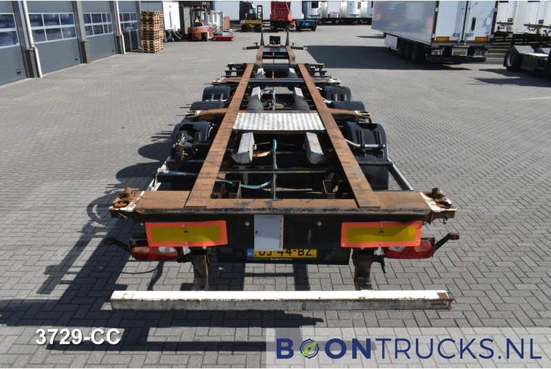Pacton T3-007 | 2x20-40-45ft HC * LIFT AXLE * NL TRAILER * APK 11-2025 - Container/ Wechselfahrgestell Auflieger: das Bild 5 Pacton T3-007 | 2x20-40-45ft HC * LIFT AXLE * NL TRAILER * APK 11-2025 - Container/ Wechselfahrgestell Auflieger: das Bild 5