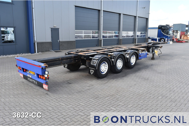 Pacton T3-010 | 2x20-30-40-45ft HC * LIFT AXLE * SAF/DISC * NL TRAILER * APK 10-2025 - Container/ Wechselfahrgestell Auflieger: das Bild 2 Pacton T3-010 | 2x20-30-40-45ft HC * LIFT AXLE * SAF/DISC * NL TRAILER * APK 10-2025 - Container/ Wechselfahrgestell Auflieger: das Bild 2