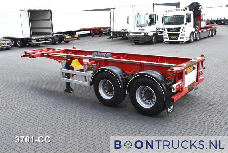 Pacton TXC 233 | 20ft * 2980 Kg * BPW / DRUM * NL TRAILER * 3x AVAILABLE - Container/ Wechselfahrgestell Auflieger: das Bild 3 Pacton TXC 233 | 20ft * 2980 Kg * BPW / DRUM * NL TRAILER * 3x AVAILABLE - Container/ Wechselfahrgestell Auflieger: das Bild 3