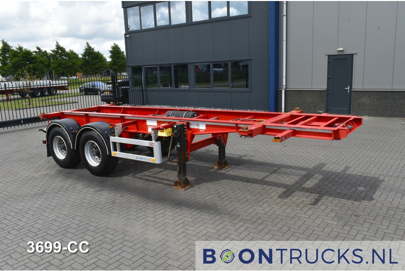 Pacton TXC 233 | 20ft * 2980 Kg * BPW / DRUM * NL TRAILER * 3x AVAILABLE - Container/ Wechselfahrgestell Auflieger: das Bild 4 Pacton TXC 233 | 20ft * 2980 Kg * BPW / DRUM * NL TRAILER * 3x AVAILABLE - Container/ Wechselfahrgestell Auflieger: das Bild 4