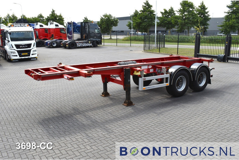 Pacton TXC 233 | 20ft * 2980 Kg * BPW / DRUM * NL TRAILER * 3x AVAILABLE - Container/ Wechselfahrgestell Auflieger: das Bild 5 Pacton TXC 233 | 20ft * 2980 Kg * BPW / DRUM * NL TRAILER * 3x AVAILABLE - Container/ Wechselfahrgestell Auflieger: das Bild 5