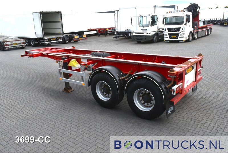Pacton TXC 233 | 20ft * 2980 Kg * BPW / DRUM * NL TRAILER * 3x AVAILABLE - Container/ Wechselfahrgestell Auflieger: das Bild 3 Pacton TXC 233 | 20ft * 2980 Kg * BPW / DRUM * NL TRAILER * 3x AVAILABLE - Container/ Wechselfahrgestell Auflieger: das Bild 3