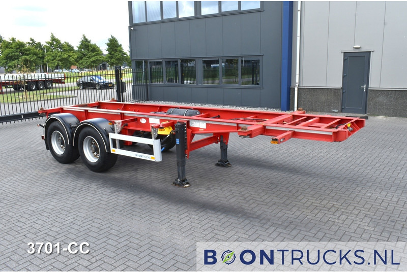 Pacton TXC 233 | 20ft * 2980 Kg * BPW / DRUM * NL TRAILER * 3x AVAILABLE - Container/ Wechselfahrgestell Auflieger: das Bild 4 Pacton TXC 233 | 20ft * 2980 Kg * BPW / DRUM * NL TRAILER * 3x AVAILABLE - Container/ Wechselfahrgestell Auflieger: das Bild 4