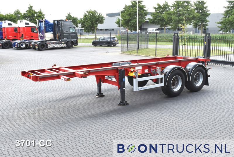 Pacton TXC 233 | 20ft * 2980 Kg * BPW / DRUM * NL TRAILER * 3x AVAILABLE - Container/ Wechselfahrgestell Auflieger: das Bild 5 Pacton TXC 233 | 20ft * 2980 Kg * BPW / DRUM * NL TRAILER * 3x AVAILABLE - Container/ Wechselfahrgestell Auflieger: das Bild 5