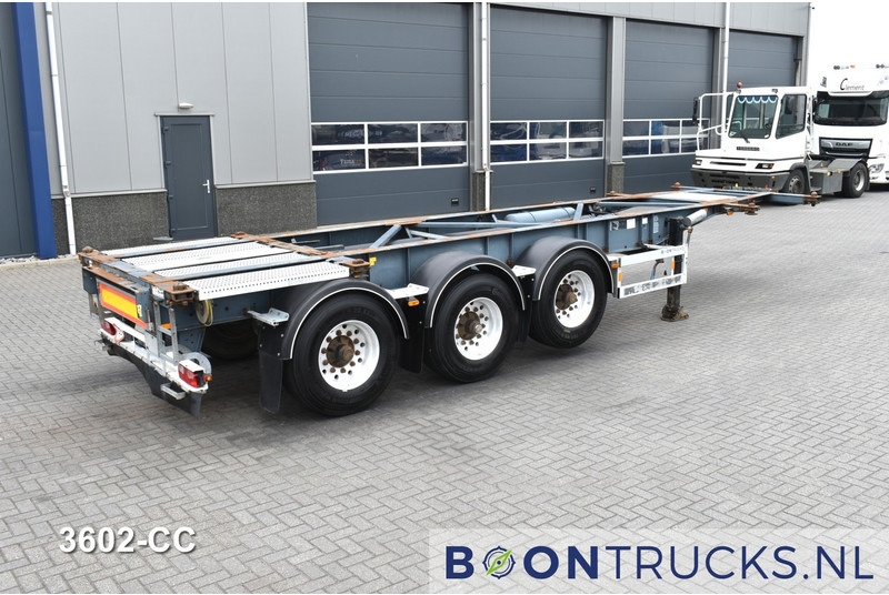 Van Hool 3B0071 TANK CHASSIS | 20-30ft * ADR: FL, AT, OX * 3840 KG * LIFT AXLE - Container/ Wechselfahrgestell Auflieger: das Bild 1 Van Hool 3B0071 TANK CHASSIS | 20-30ft * ADR: FL, AT, OX * 3840 KG * LIFT AXLE - Container/ Wechselfahrgestell Auflieger: das Bild 1