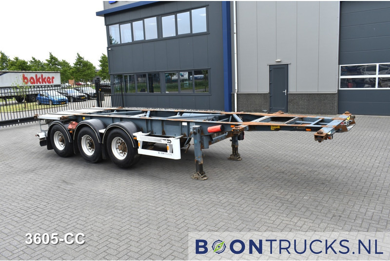 Van Hool 3B0071 TANK CHASSIS | 20-30ft * ADR: FL, AT, OX * 3840 KG * LIFT AXLE - Container/ Wechselfahrgestell Auflieger: das Bild 3 Van Hool 3B0071 TANK CHASSIS | 20-30ft * ADR: FL, AT, OX * 3840 KG * LIFT AXLE - Container/ Wechselfahrgestell Auflieger: das Bild 3