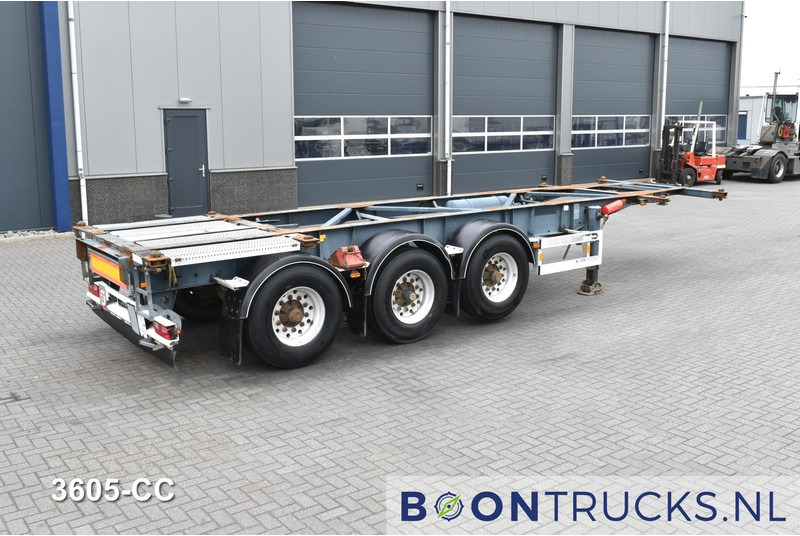 Van Hool 3B0071 TANK CHASSIS | 20-30ft * ADR: FL, AT, OX * 3840 KG * LIFT AXLE - Container/ Wechselfahrgestell Auflieger: das Bild 1 Van Hool 3B0071 TANK CHASSIS | 20-30ft * ADR: FL, AT, OX * 3840 KG * LIFT AXLE - Container/ Wechselfahrgestell Auflieger: das Bild 1