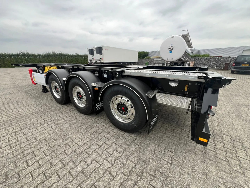 Van Hool NEW 20FT SWAP ADR FL,AT, EXII,EXIII LIFTACHSE TPMS 6x (optional with tank container) - Container/ Wechselfahrgestell Auflieger: das Bild 2 Van Hool NEW 20FT SWAP ADR FL,AT, EXII,EXIII LIFTACHSE TPMS 6x (optional with tank container) - Container/ Wechselfahrgestell Auflieger: das Bild 2