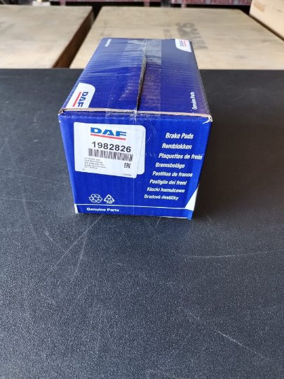DAF BRAKE PADS 1982826 - Bremsklötze für LKW: das Bild 3 DAF BRAKE PADS 1982826 - Bremsklötze für LKW: das Bild 3