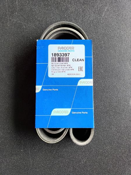 DAF V-RIBBED BELT 1893397 - Riemen für LKW: das Bild 1 DAF V-RIBBED BELT 1893397 - Riemen für LKW: das Bild 1