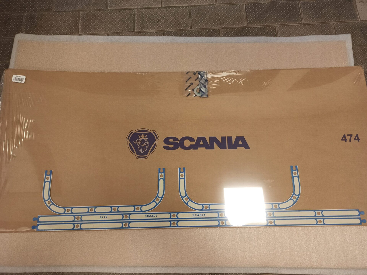 SCANIA OIL SUMP GASKET - 551351 - Ölwanne für LKW: das Bild 1 SCANIA OIL SUMP GASKET - 551351 - Ölwanne für LKW: das Bild 1