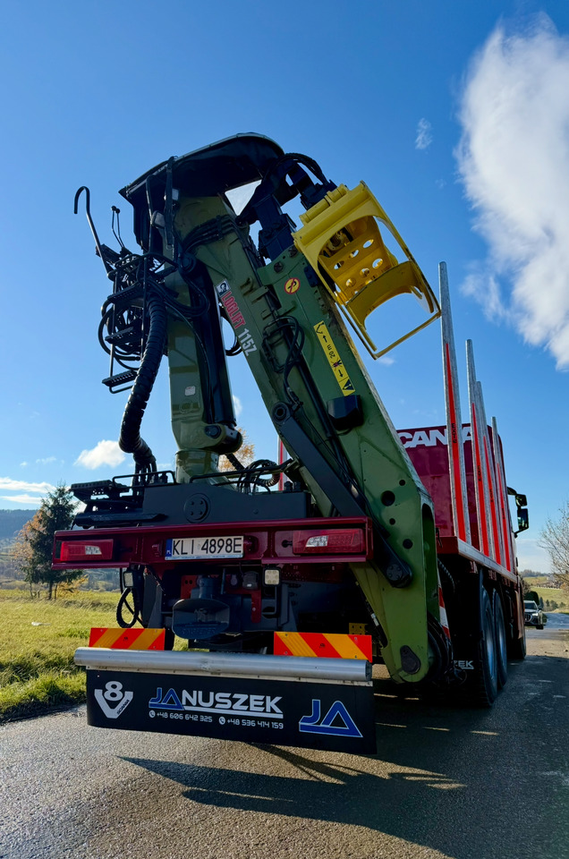 SCANIA R520 XT - Holztransporter, Autokran: das Bild 5 SCANIA R520 XT - Holztransporter, Autokran: das Bild 5