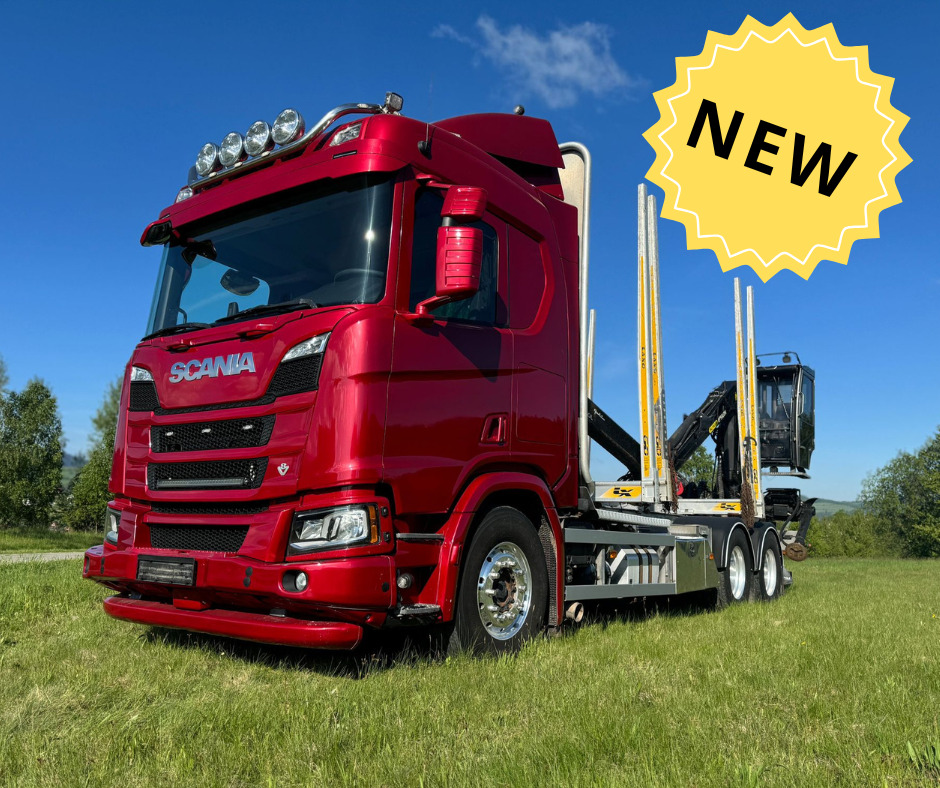 SCANIA R580 XT V8 - Holztransporter: das Bild 1 SCANIA R580 XT V8 - Holztransporter: das Bild 1