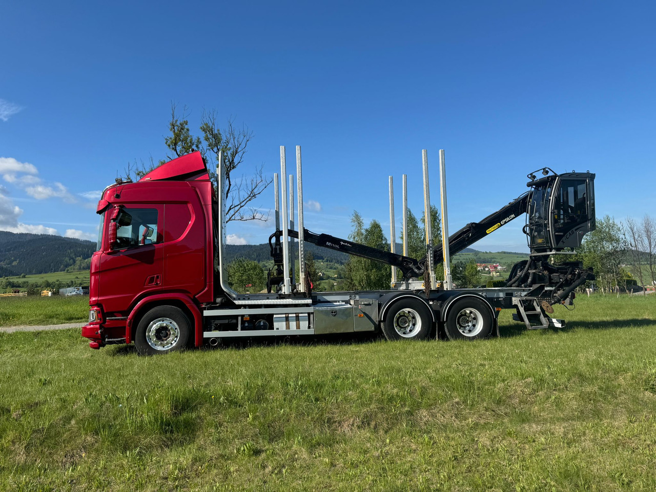 SCANIA R580 XT V8 - Holztransporter: das Bild 3 SCANIA R580 XT V8 - Holztransporter: das Bild 3