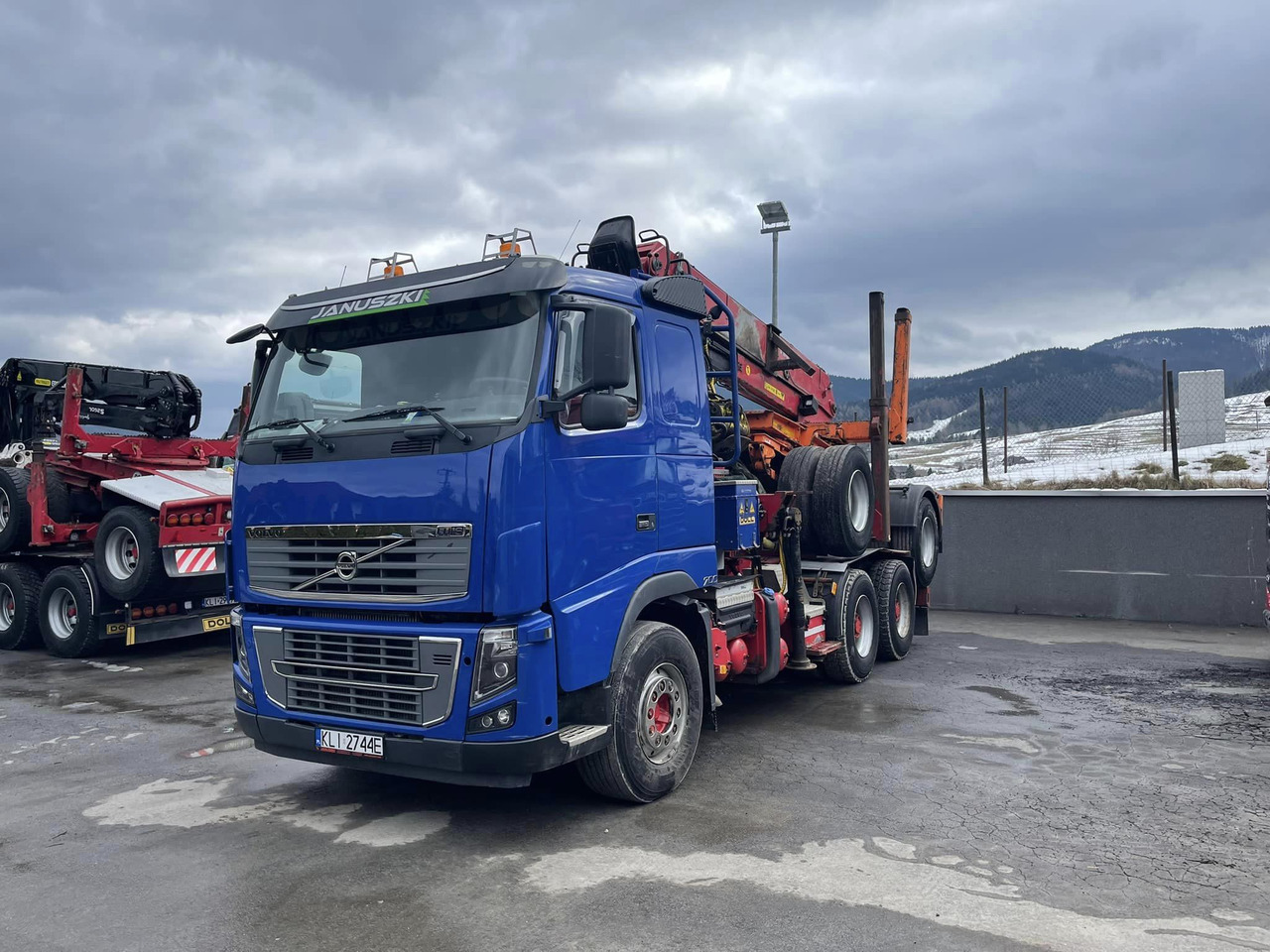 Holztransporter VOLVO FH16 700 6×4: das Bild 6