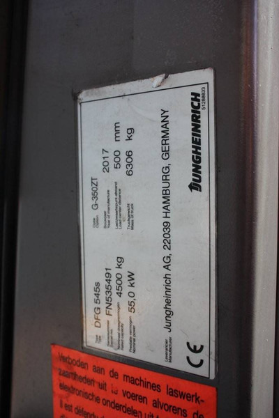 Dieselstapler Jungheinrich DFG 545s: das Bild 19