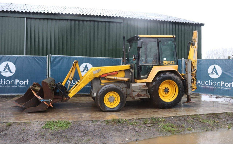 Massey Ferguson 860 - Baggerlader: das Bild 1 Massey Ferguson 860 - Baggerlader: das Bild 1