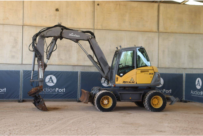 Mecalac 714MW - Mobilbagger: das Bild 1 Mecalac 714MW - Mobilbagger: das Bild 1
