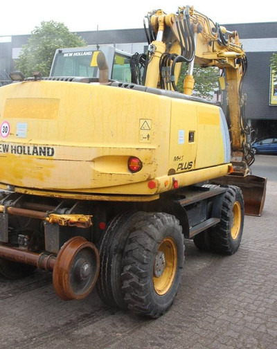 New Holland MH5 Plus - Mobilbagger: das Bild 5 New Holland MH5 Plus - Mobilbagger: das Bild 5