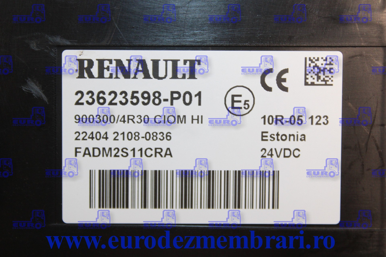 CALCULATOR CIOM HI RENAULT T 23623598 - Steuergerät für LKW: das Bild 3 CALCULATOR CIOM HI RENAULT T 23623598 - Steuergerät für LKW: das Bild 3